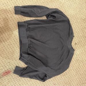 Cotton On Charcoal Ribbed Crewneck